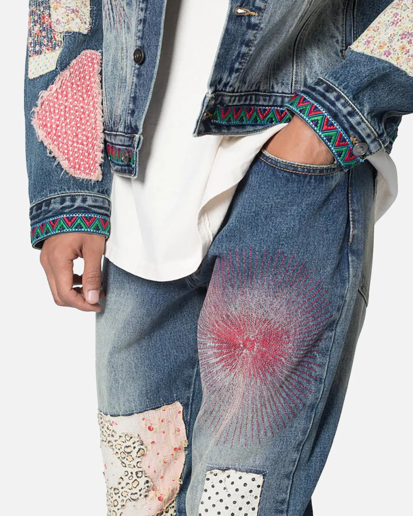 MNML B387 Rugged Flare Denim Jeans Multi sold by Culture Kings product image thumbnail 5