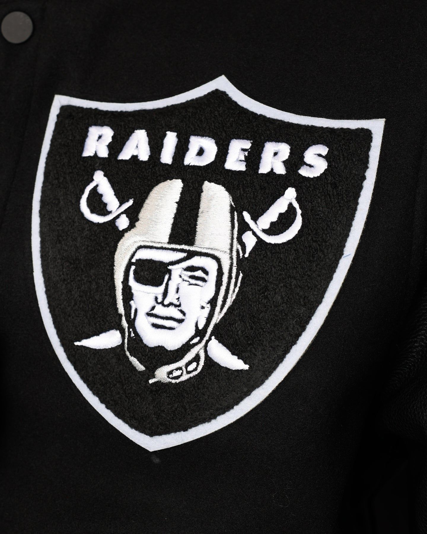 Pro Standard Las Vegas Raiders Old English Varsity Jacket Black sold by Culture Kings product image thumbnail 10