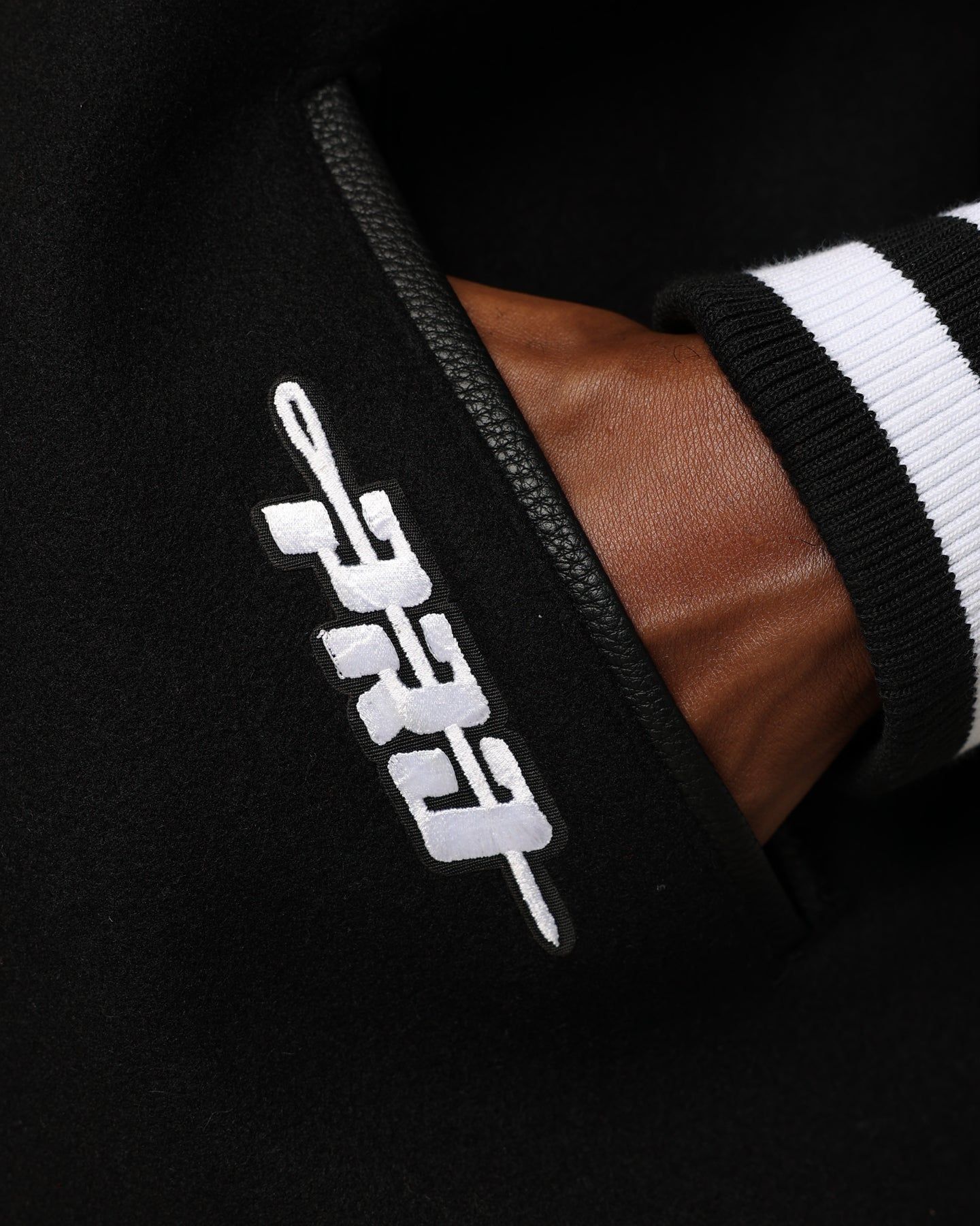 Pro Standard Las Vegas Raiders Old English Varsity Jacket Black sold by Culture Kings product image thumbnail 11