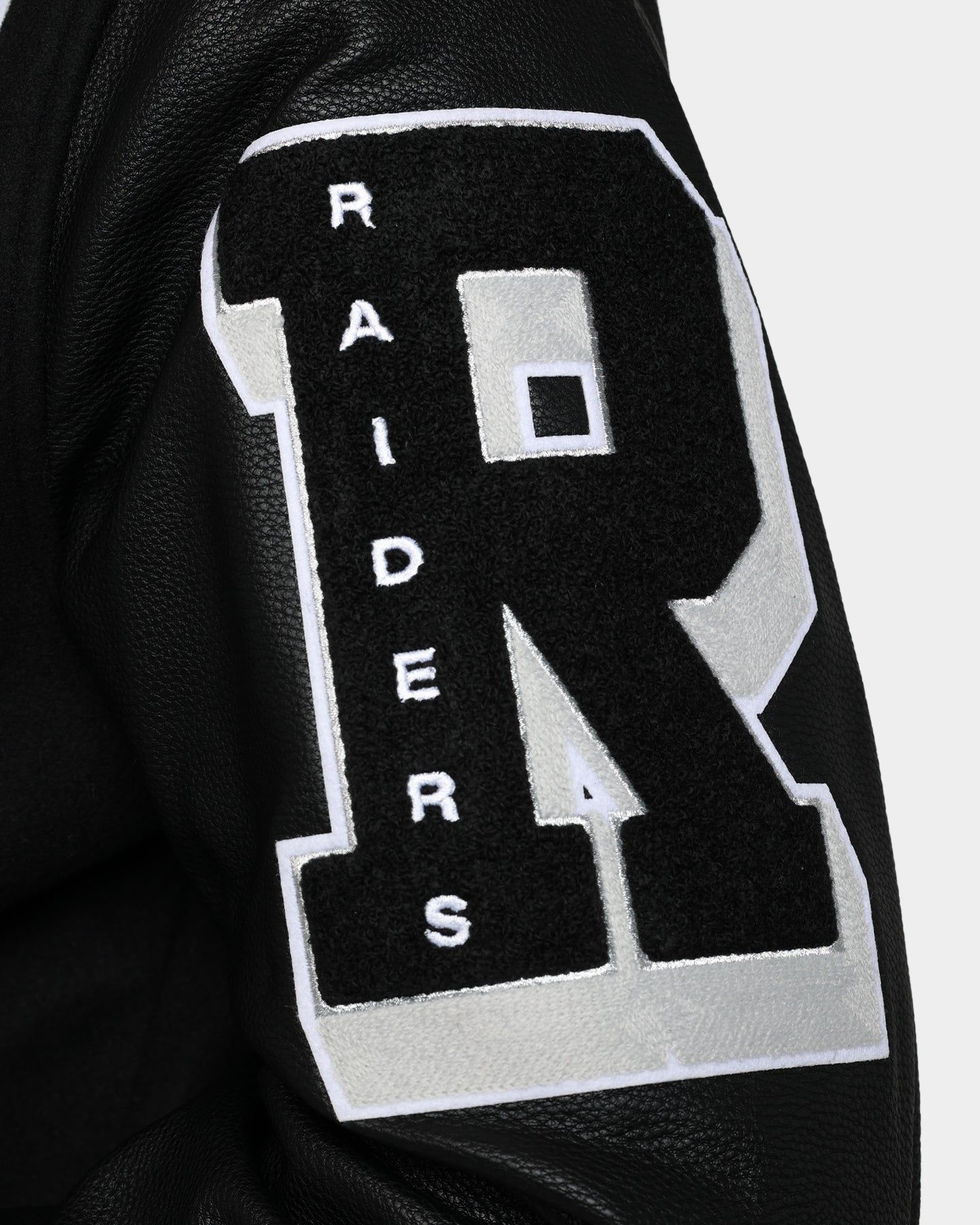 Pro Standard Las Vegas Raiders Old English Varsity Jacket Black sold by Culture Kings product image thumbnail 9