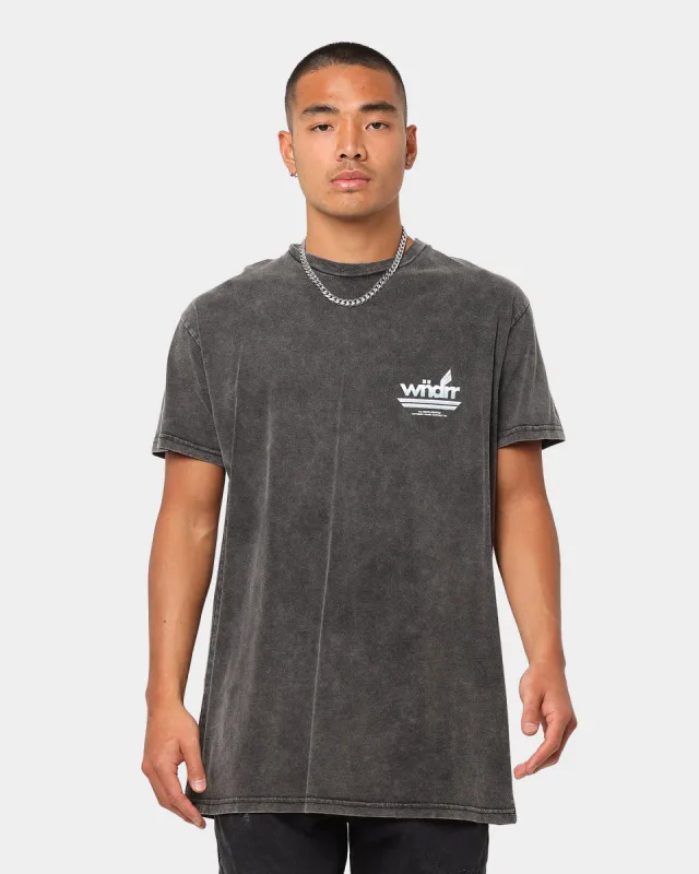 Wndrr Richfield Custom Fit T-Shirt Washed Black sold by Culture Kings