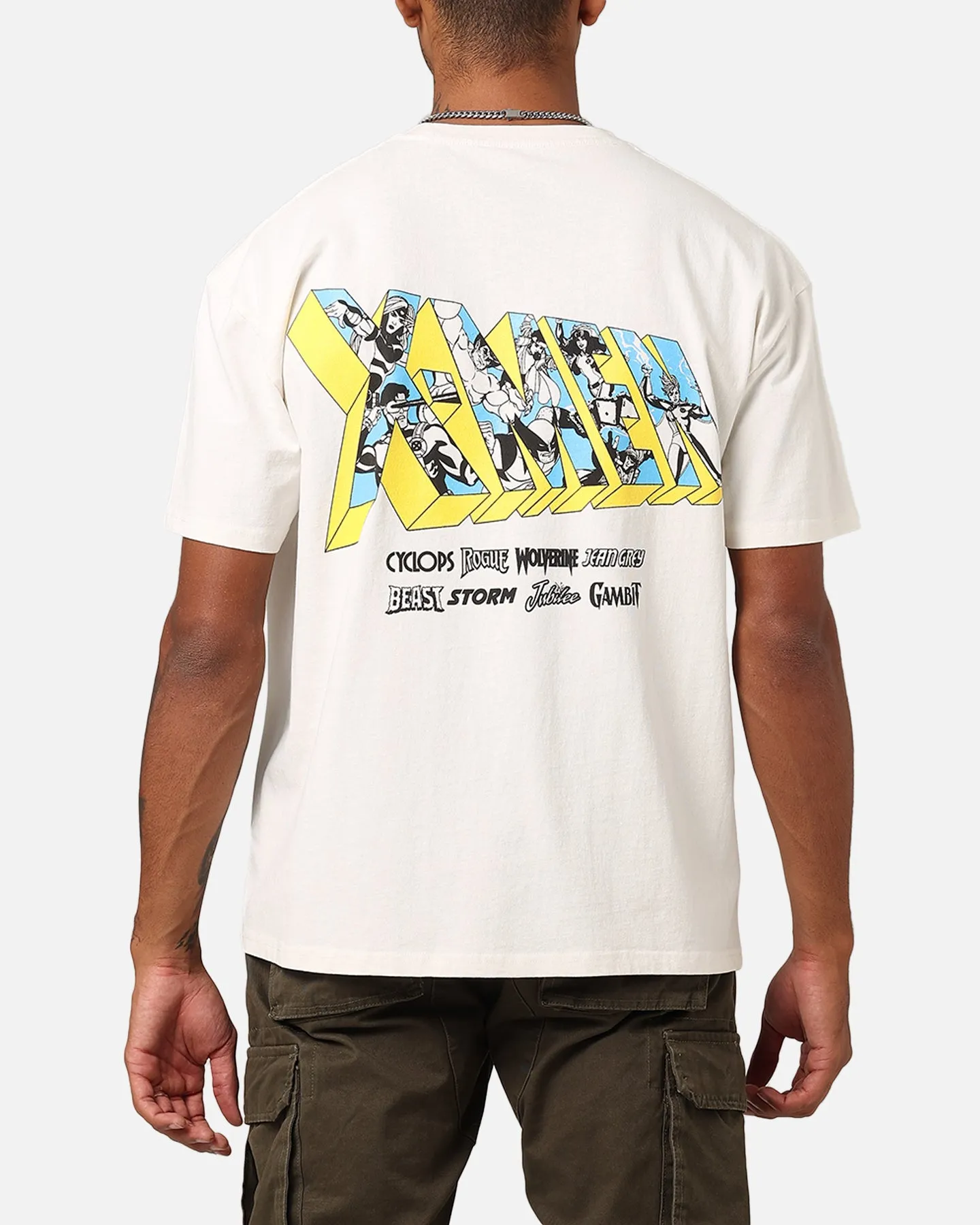 Marvel X-Men The Blackbird T-Shirt Off White sold by Culture Kings product image thumbnail 2