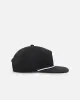 Malbon Nylon Structured Rope Snapback Black/White sold by Culture Kings