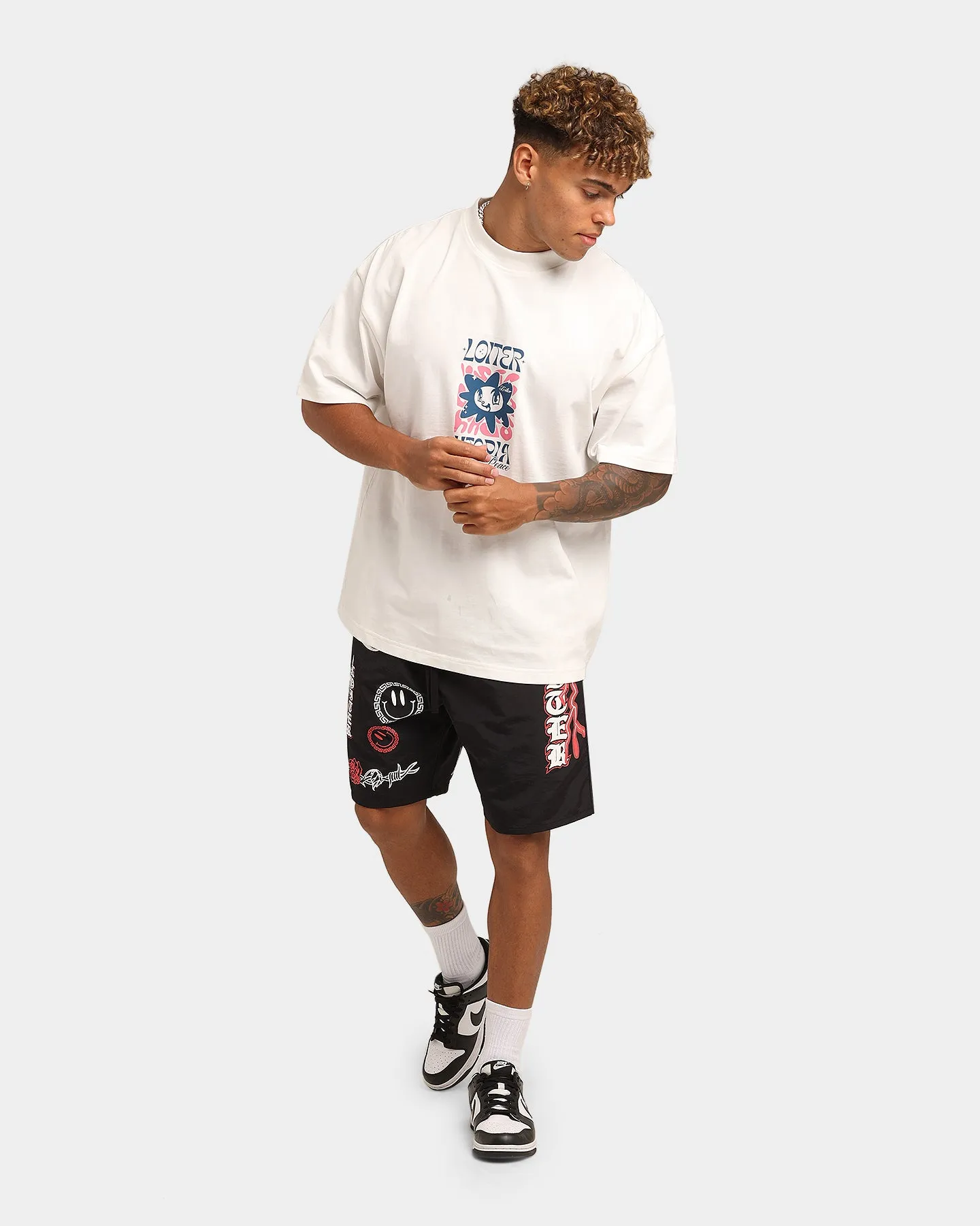 Loiter Hydra Shorts Black/Red sold by Culture Kings product image thumbnail 4