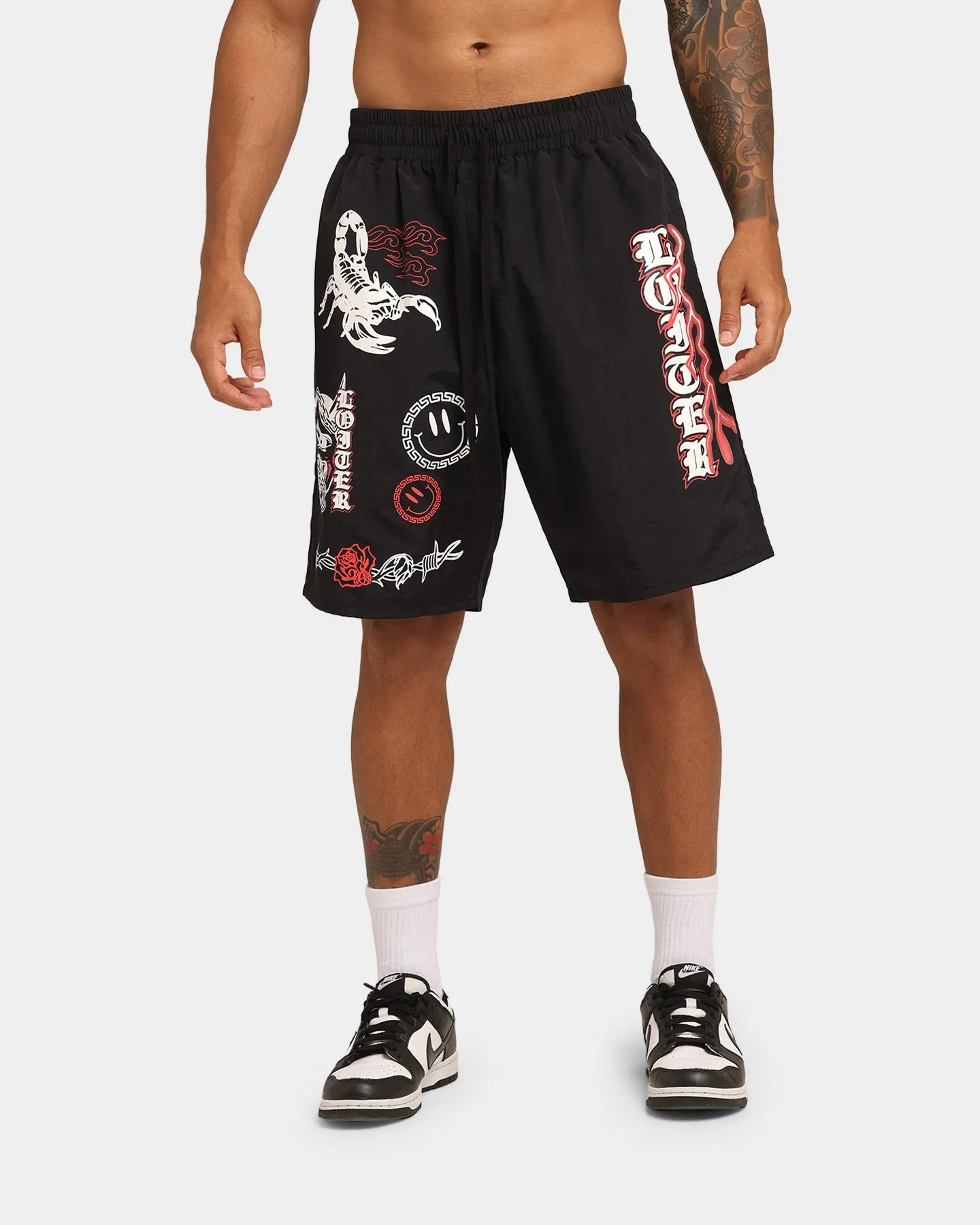 Loiter Hydra Shorts Black/Red sold by Culture Kings product image thumbnail 5