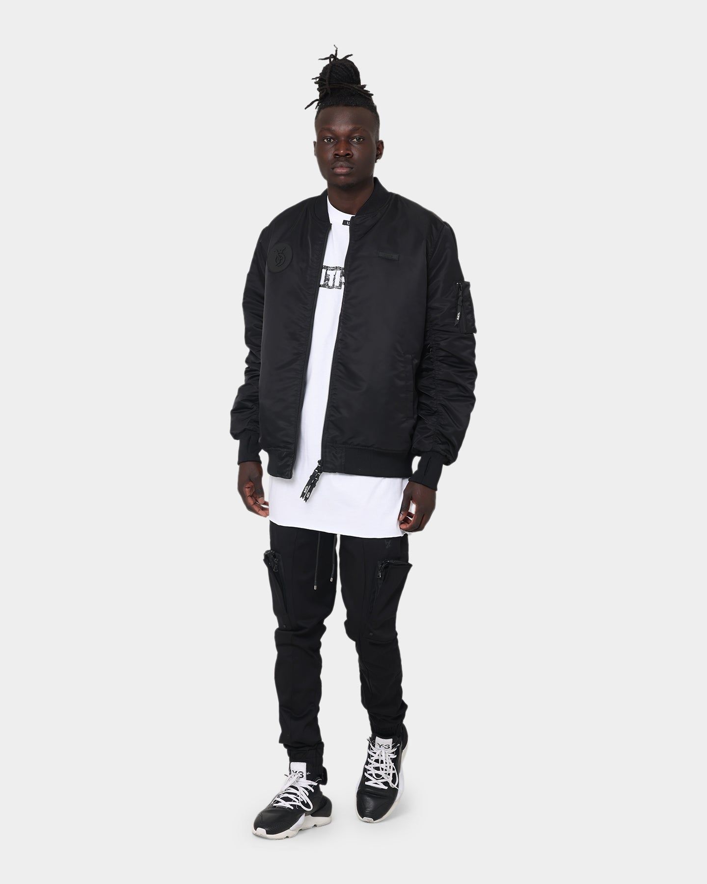 The Anti Order Heavy Metal Bat T-Shirt White/Black sold by Culture Kings product image thumbnail 2