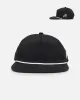 Malbon Nylon Structured Rope Snapback Black/White sold by Culture Kings
