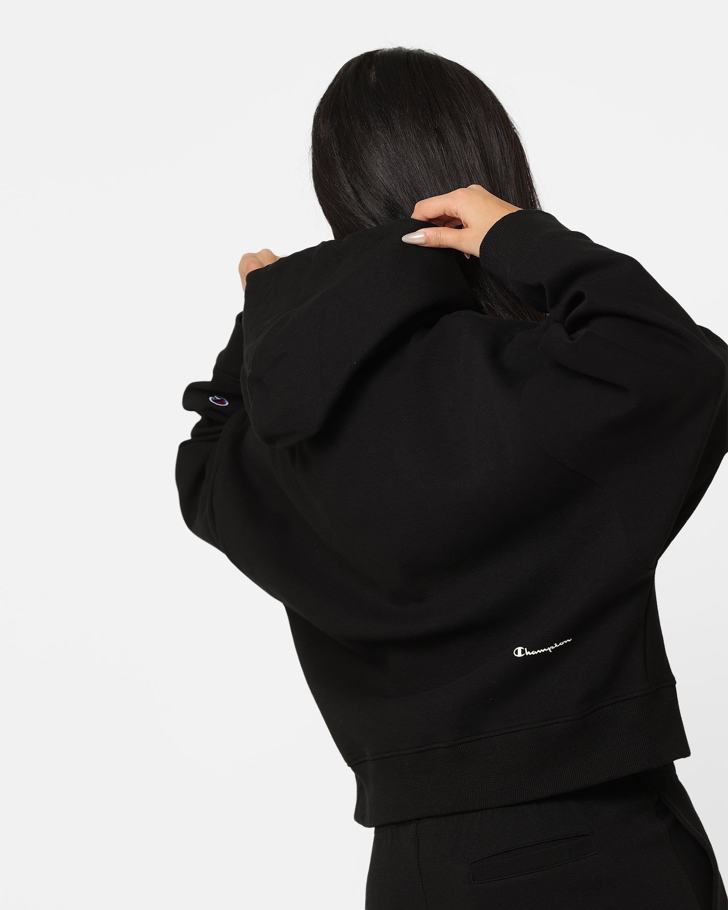 Champion Women's Rochester Base Hoodie Black sold by Culture Kings product image thumbnail 8