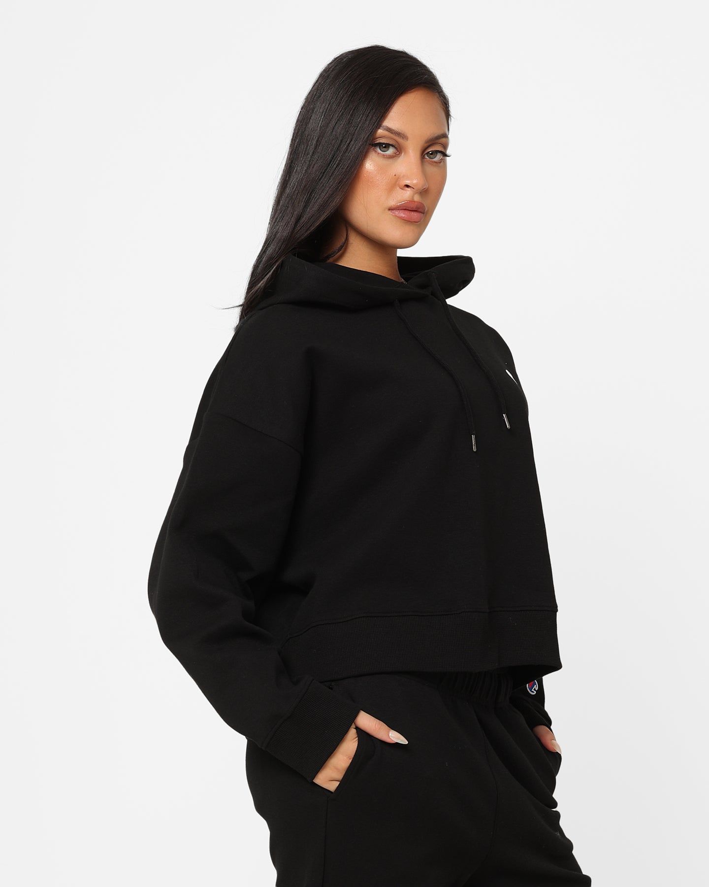 Champion Women's Rochester Base Hoodie Black sold by Culture Kings product image thumbnail 5