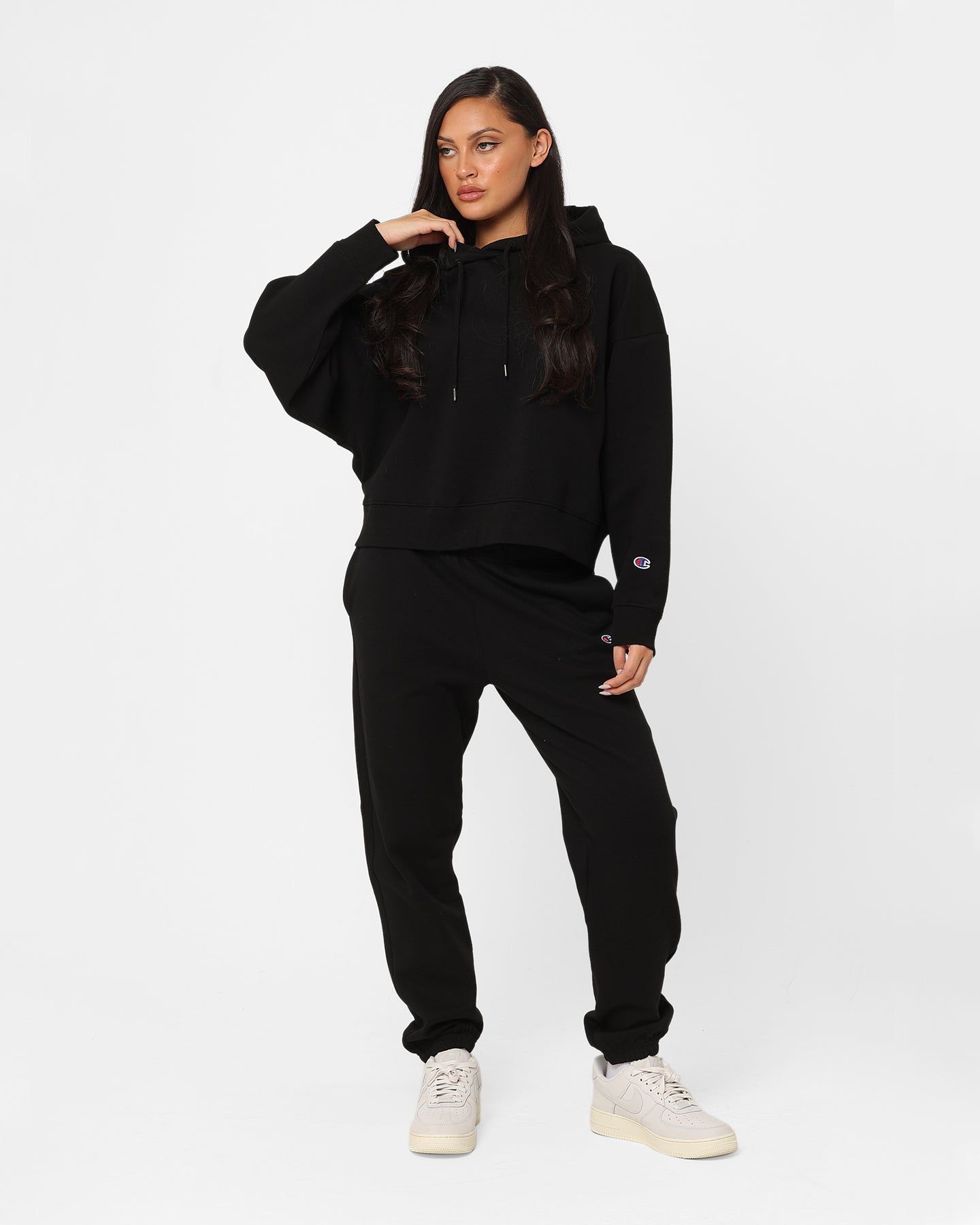 Champion Women's Rochester Base Hoodie Black sold by Culture Kings product image thumbnail 2