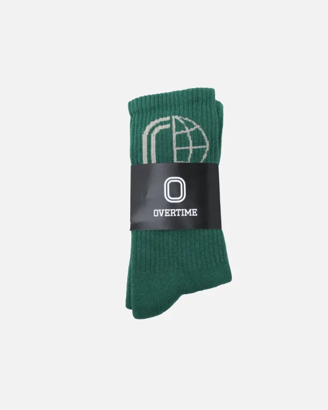 Overtime Pass The Sock Green sold by Culture Kings