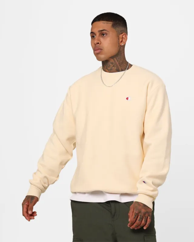 Champion Reverse Weave Small C Crewneck Levitating sold by Culture Kings