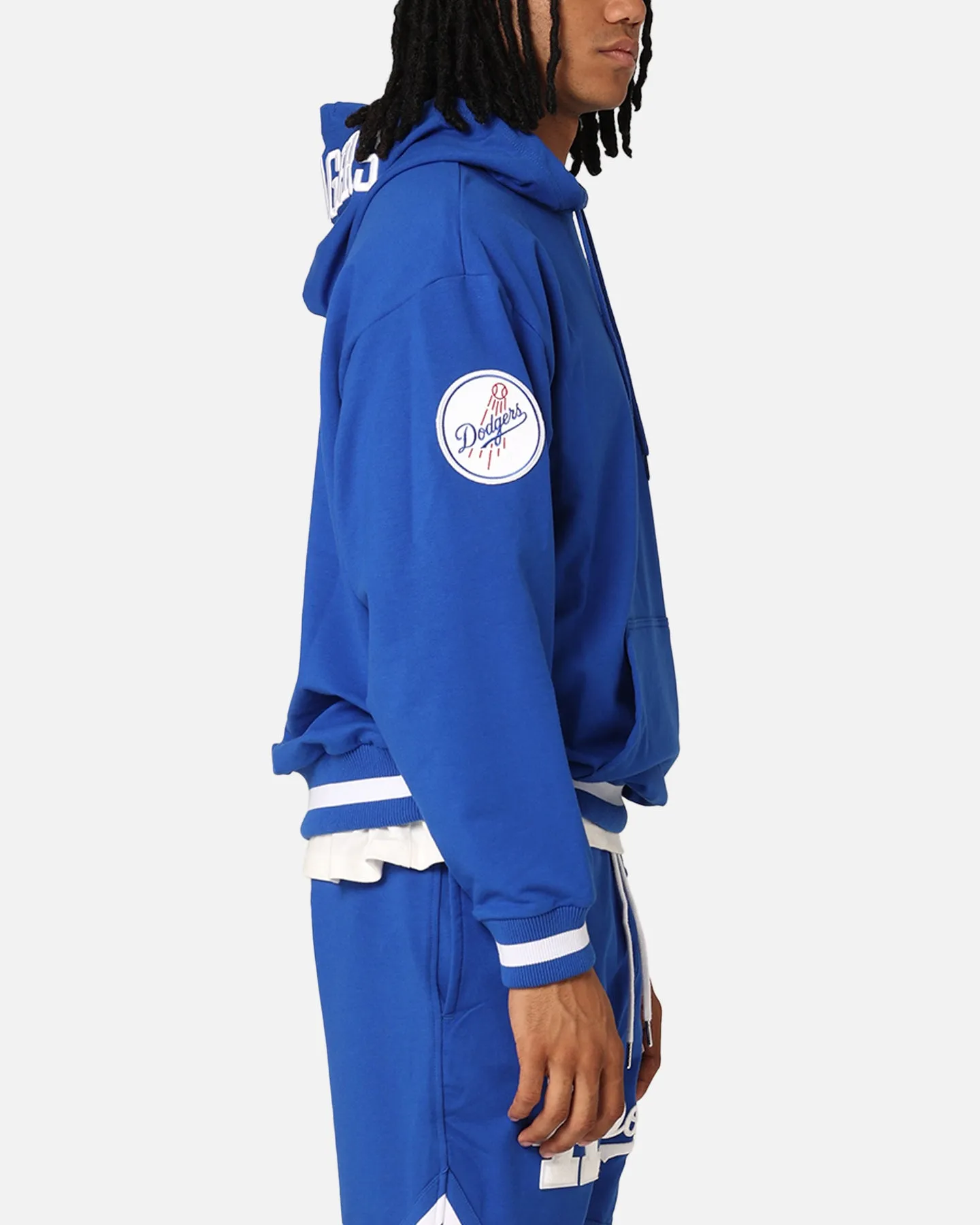 New Era Los Angeles Dodgers Hoodie Bright Royal sold by Culture Kings product image thumbnail 4
