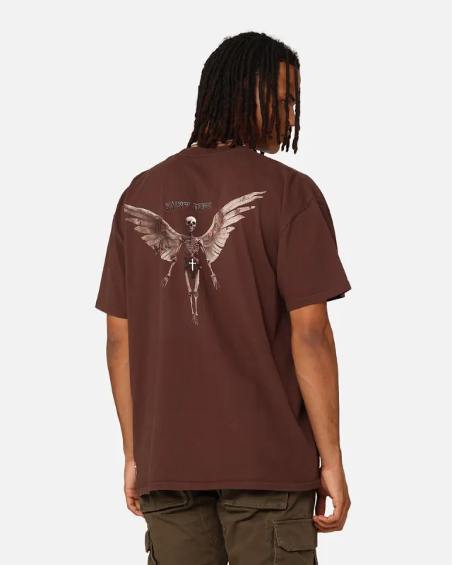 Saint Morta Momento Mori T-Shirt Dark Brown sold by Culture Kings