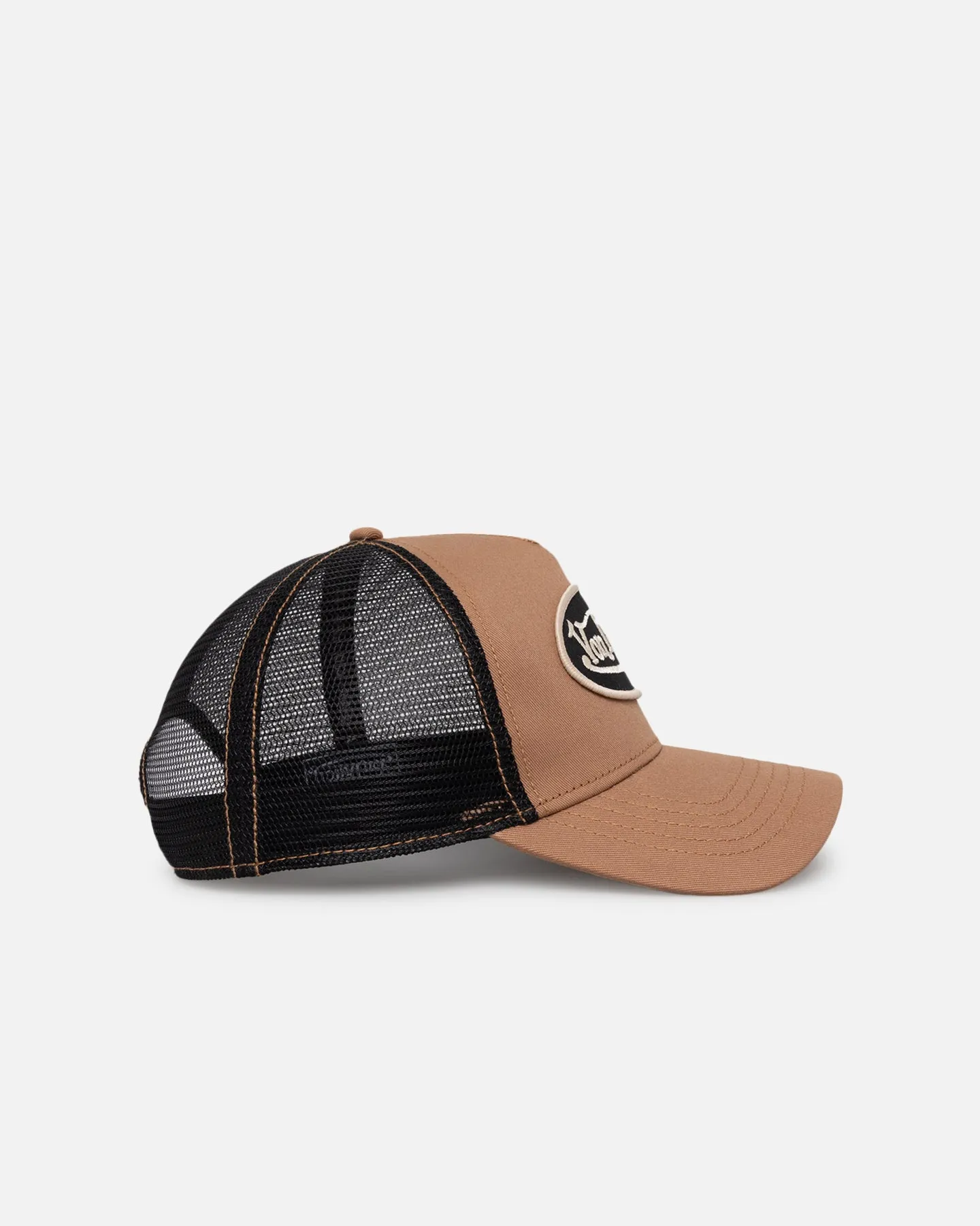 Von Dutch Taupe And Black Trucker Snapback Taupe/Black sold by Culture Kings product image thumbnail 3