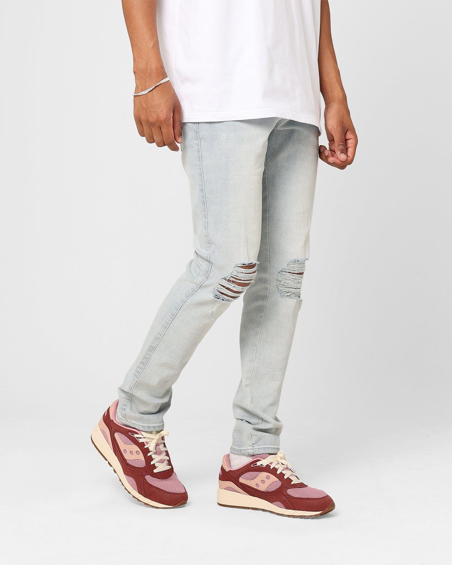 Carre Daily Distressed Jeans Snow Wash sold by Culture Kings product image thumbnail 5