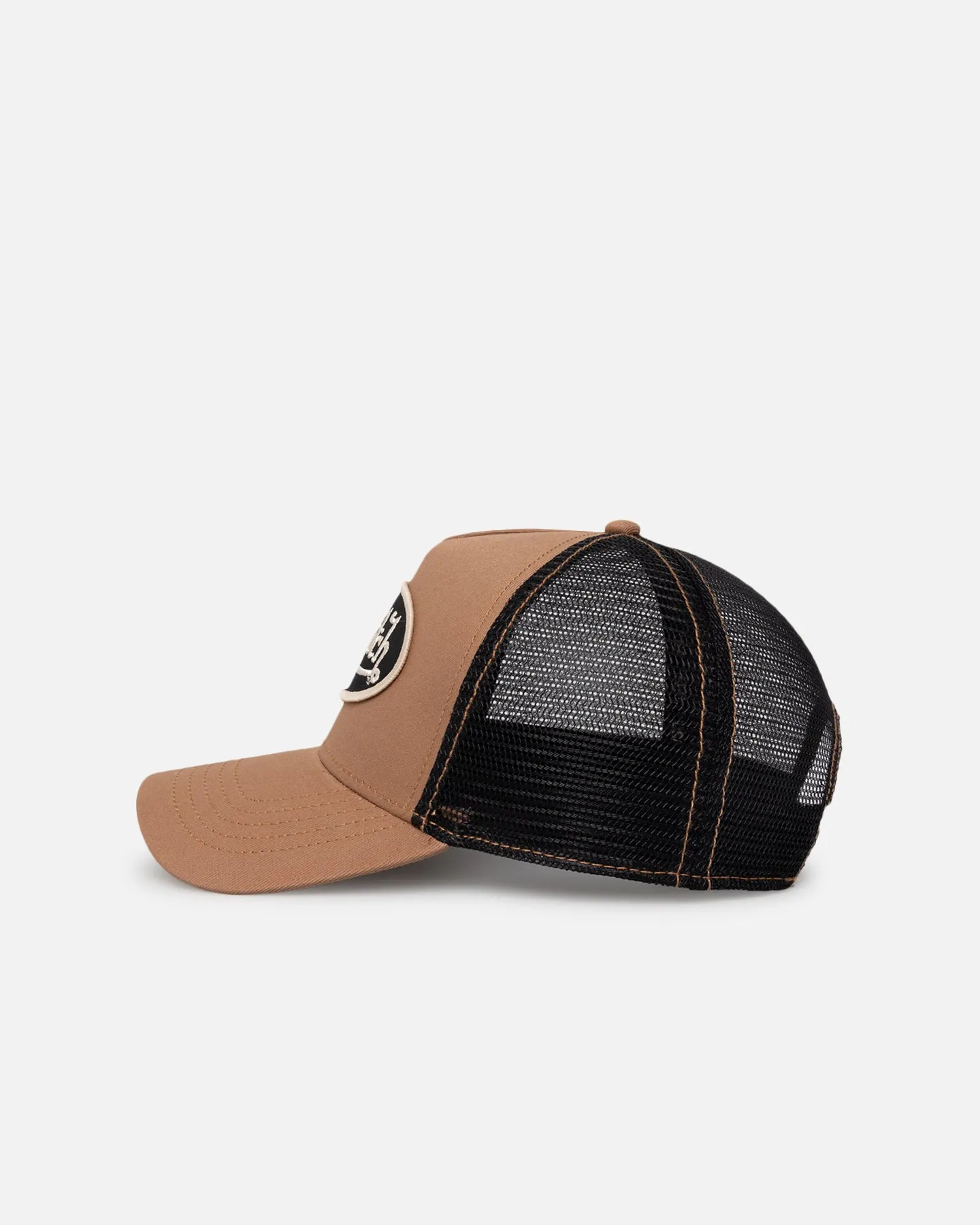 Von Dutch Taupe And Black Trucker Snapback Taupe/Black sold by Culture Kings product image thumbnail 4