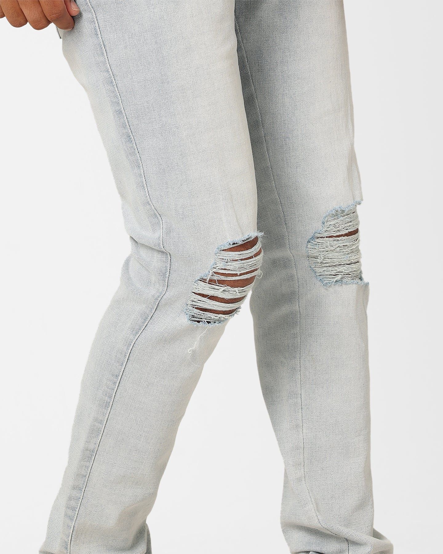 Carre Daily Distressed Jeans Snow Wash sold by Culture Kings product image thumbnail 3