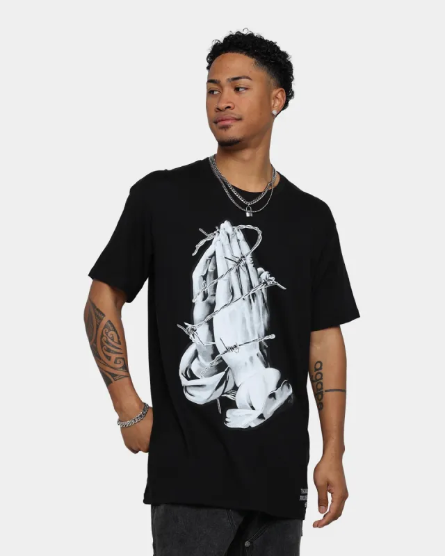 Father Forgive Me Lord Forgive Me T-Shirt Black made by Culture Kings