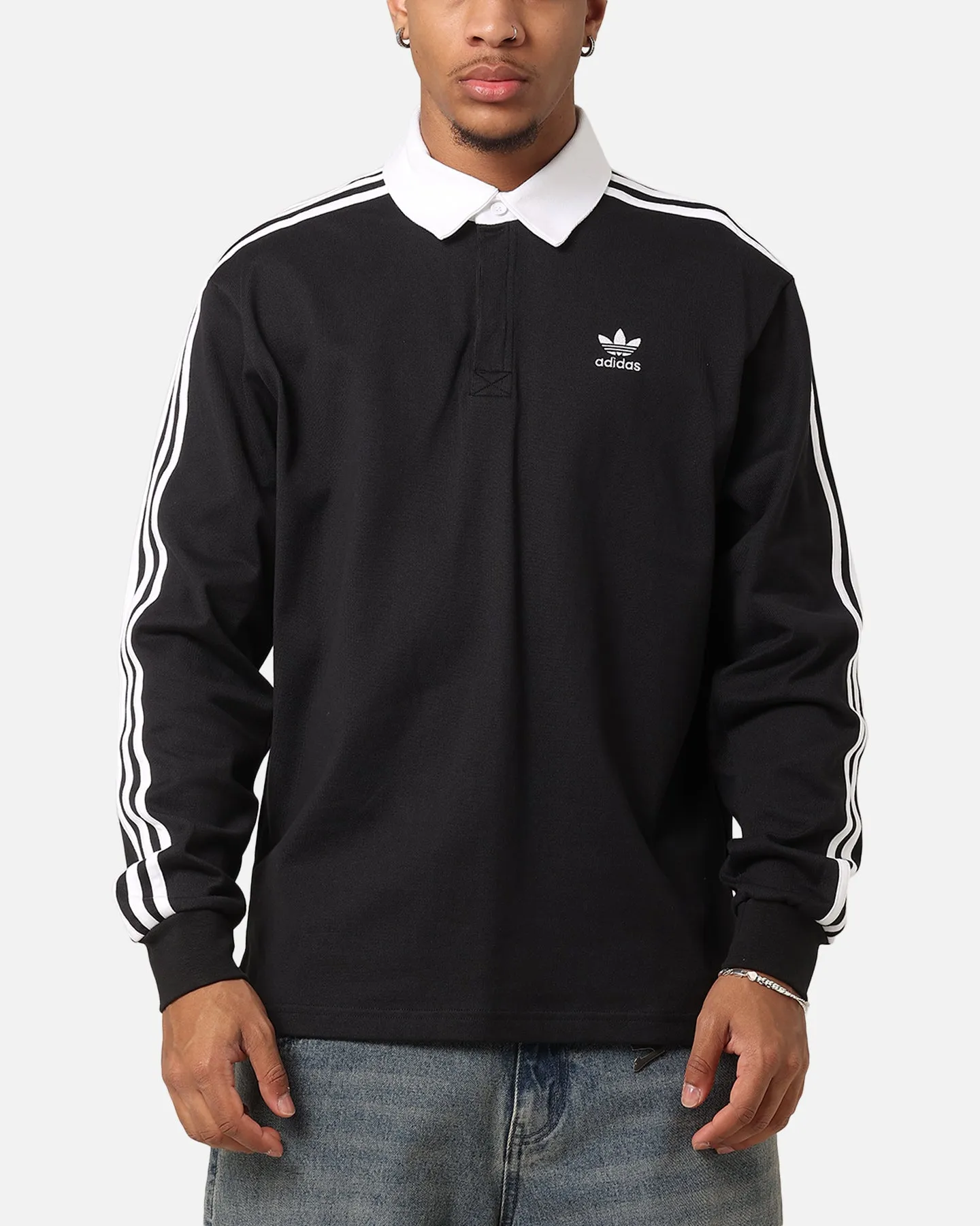 Adidas Rugby Polo Shirt Black sold by Culture Kings
