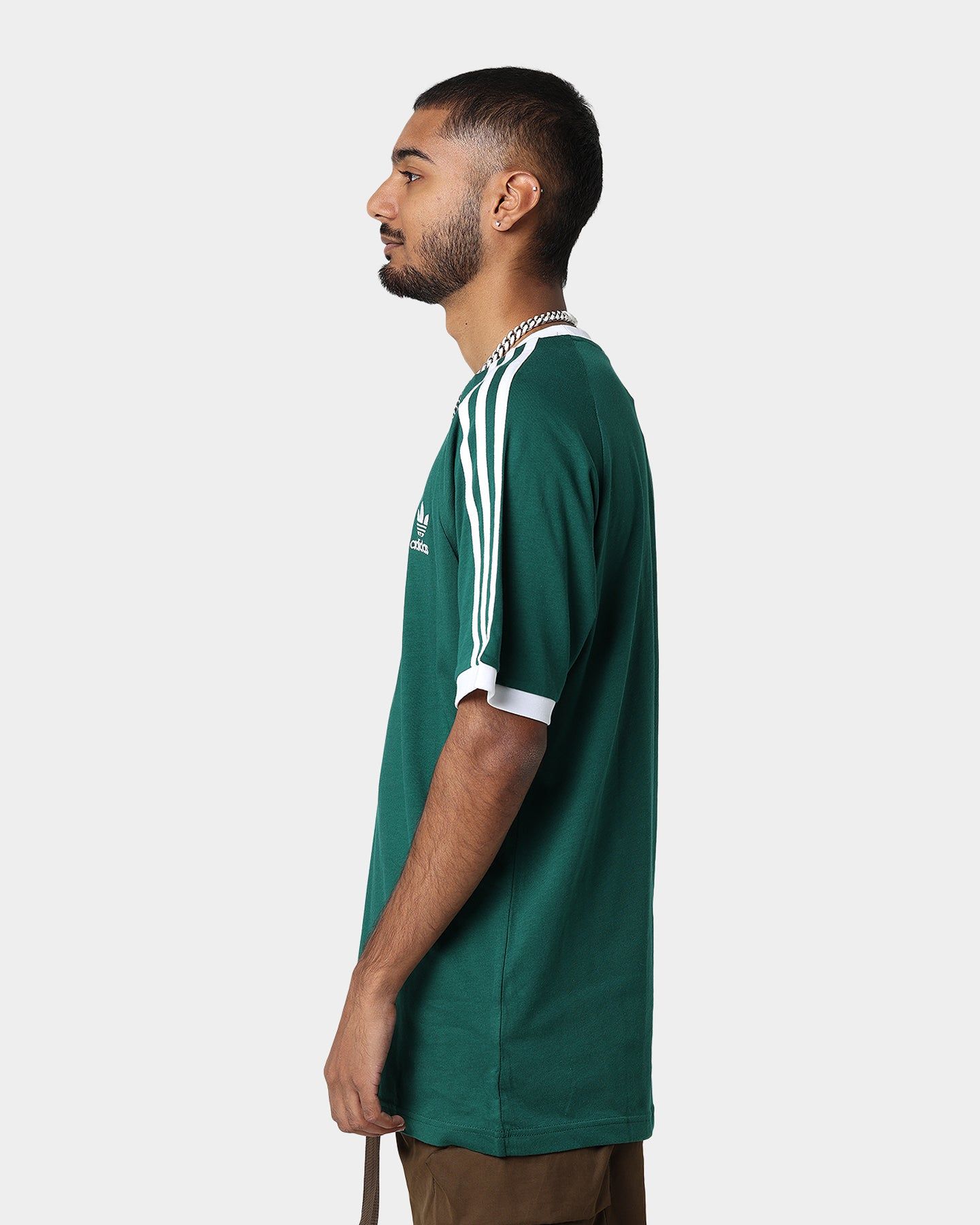 Adidas Adicolor Classic 3-Stripes T-Shirt Collegiate Green sold by Culture Kings product image thumbnail 6