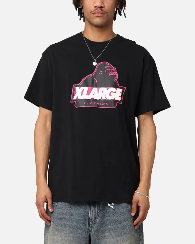 X-Large Slanted Store T-Shirt Solid Black made by Culture Kings