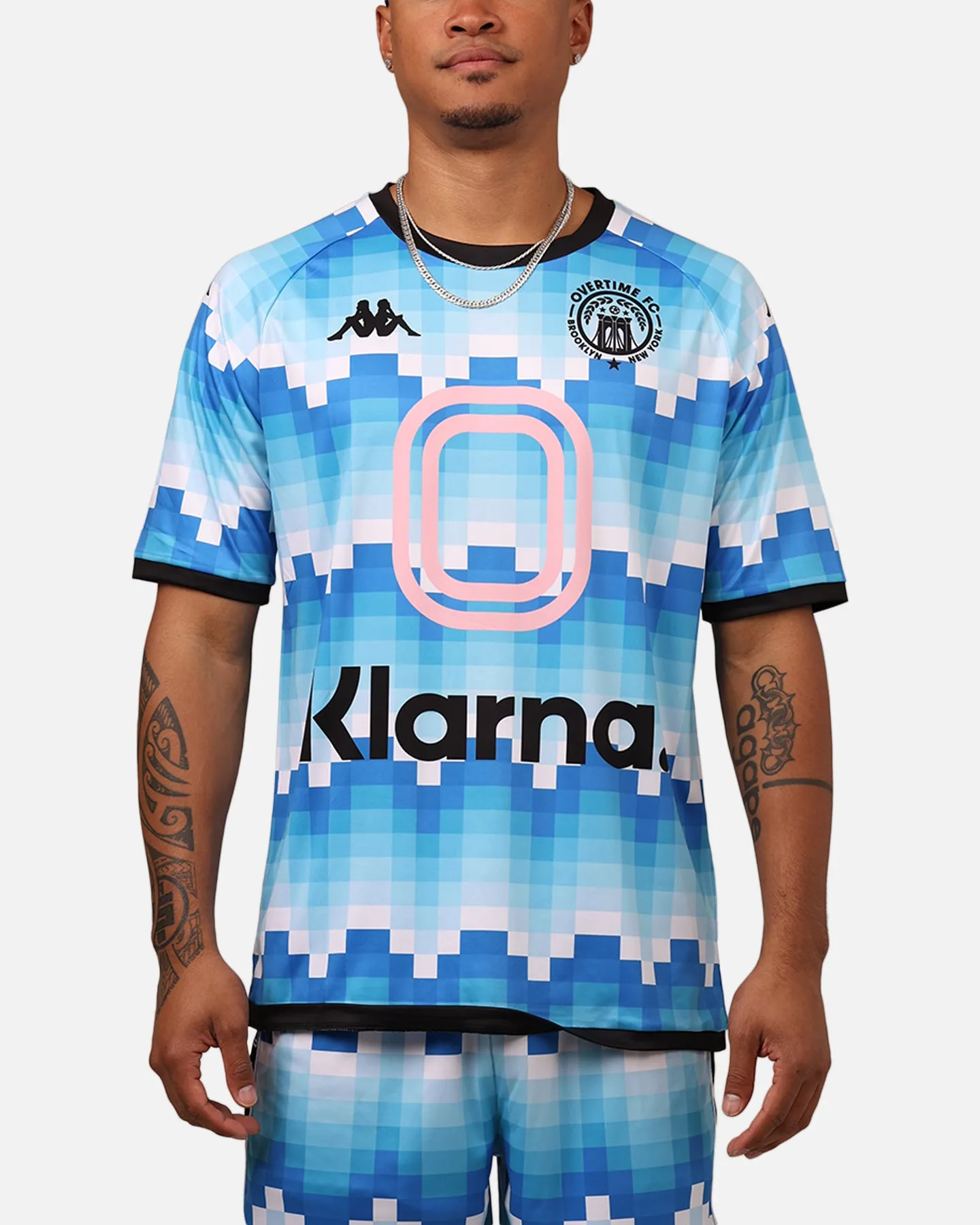 Overtime X Kappa Brooklyn Jersey Blue sold by Culture Kings