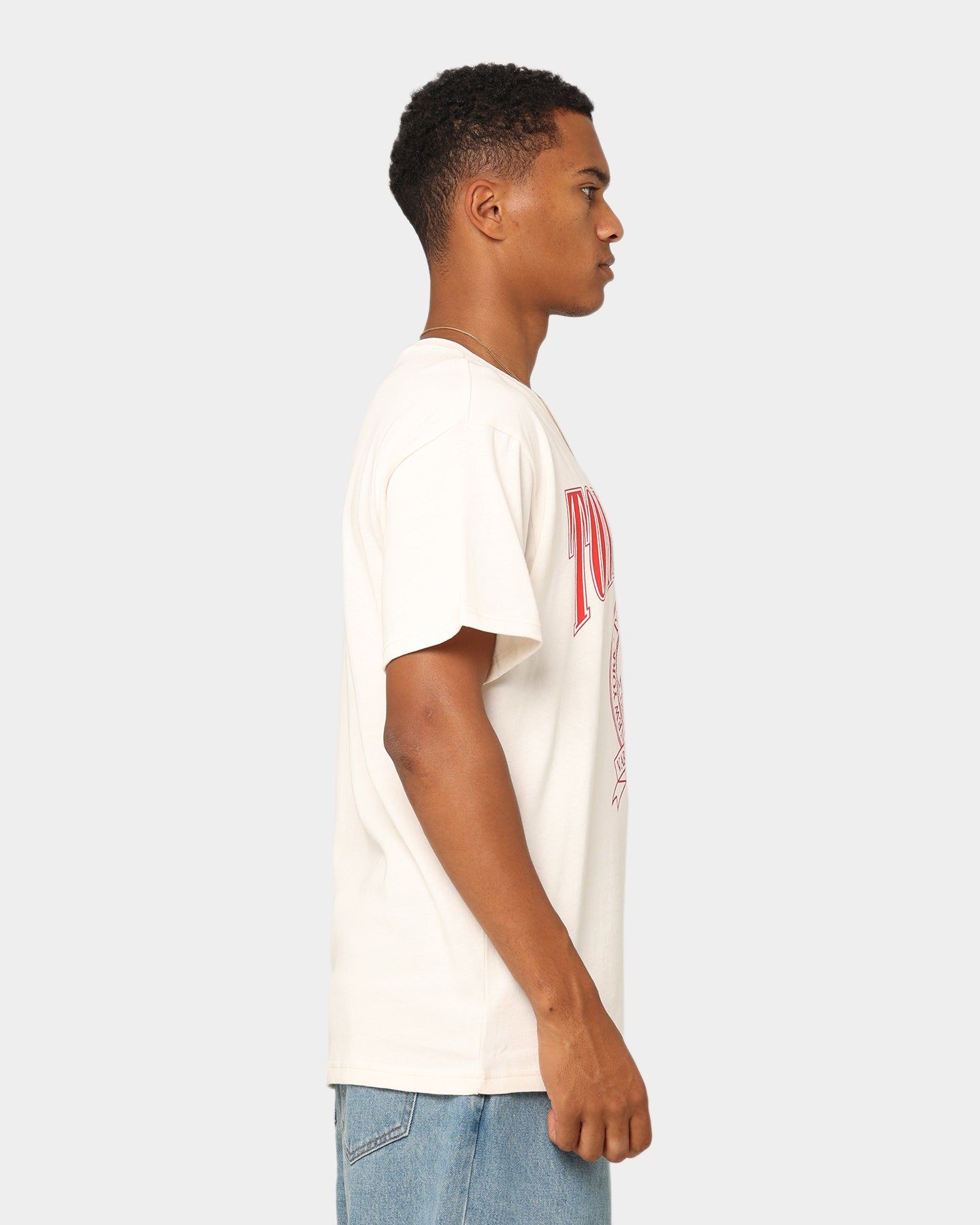 Tommy Jeans TJM Relaxed Varsity Logo T-Shirt Ancient White sold by Culture Kings product image thumbnail 5