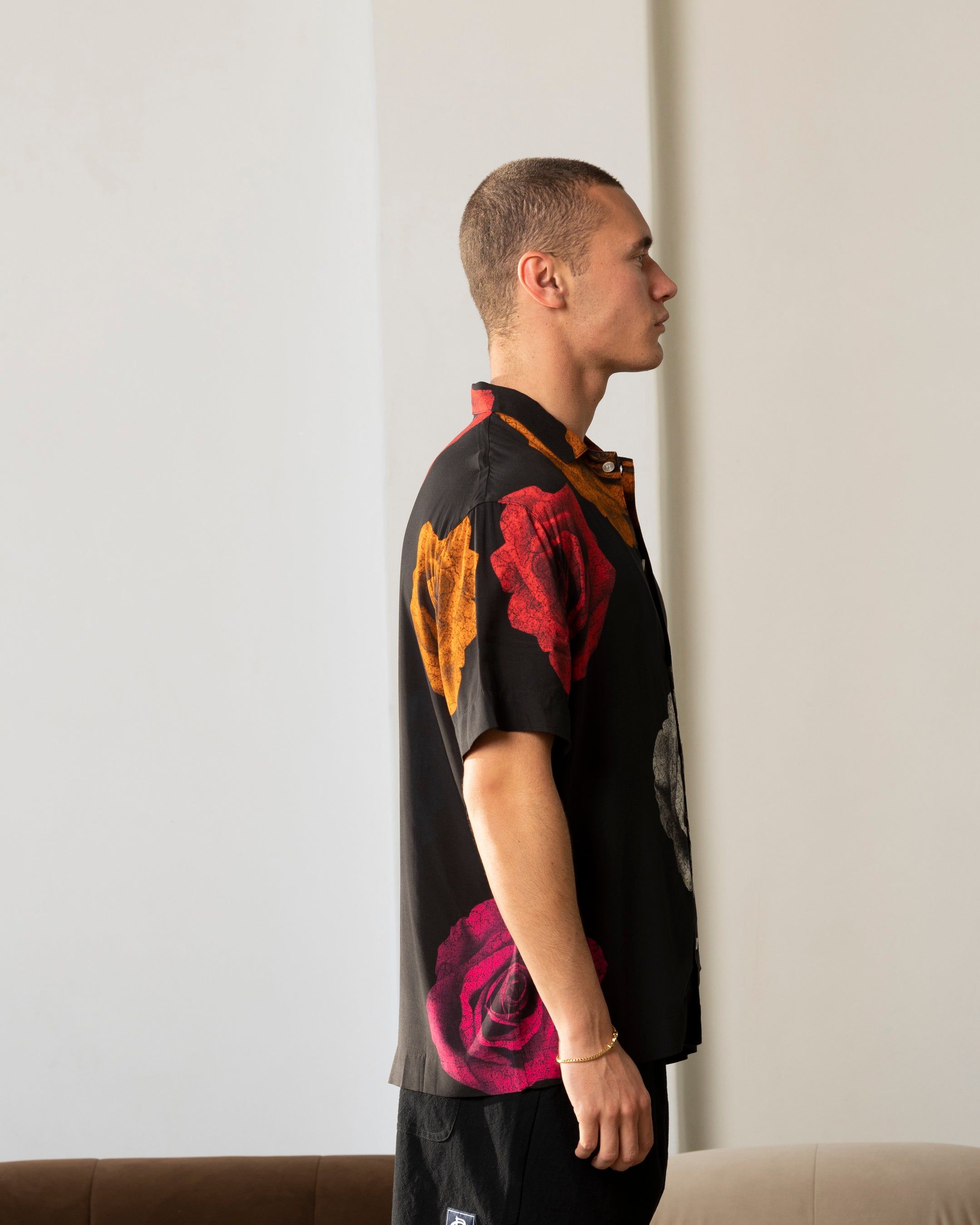 Carré Rose Bunch Button Up Shirt Black sold by Culture Kings product image thumbnail 5