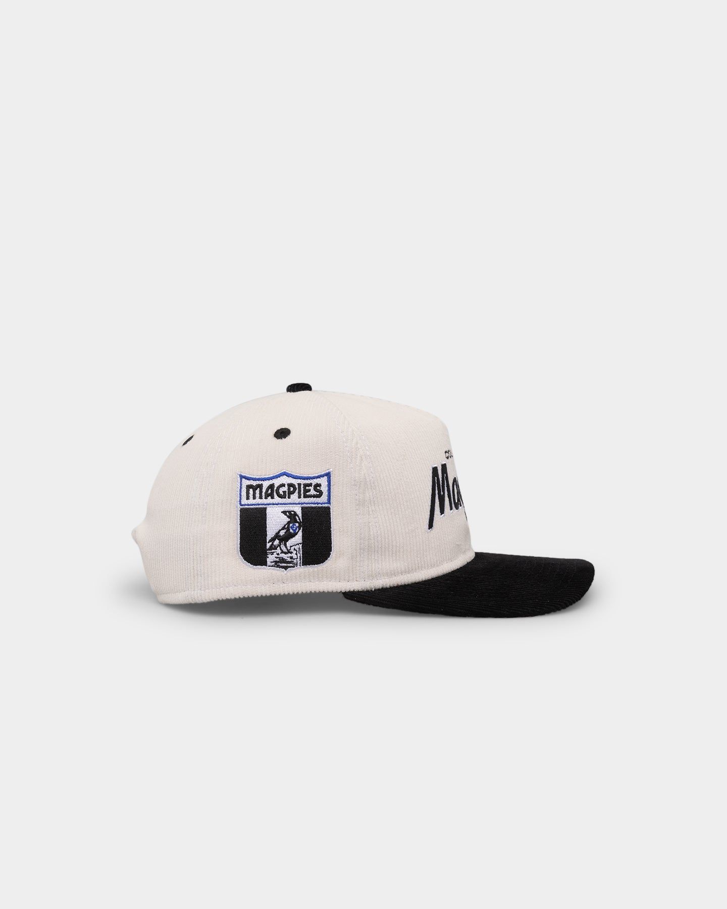 New Era Collingwood Magpies "AFL Cord Script" Golfer Snapback Chrome/OTC sold by Culture Kings product image thumbnail 3