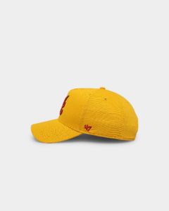 47 Brand Atlanta Braves 'Mustard & Ketchup' Sure Shot MVP DT Snapback Yellow/Red sold by Culture Kings