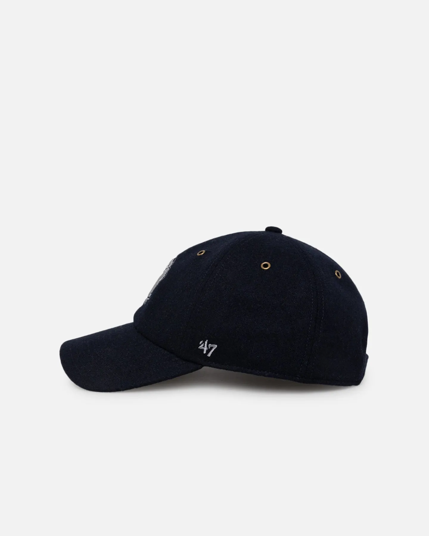 47 Brand Georgetown Hoyas Wooly Clean Up Strapback Navy sold by Culture Kings product image thumbnail 5