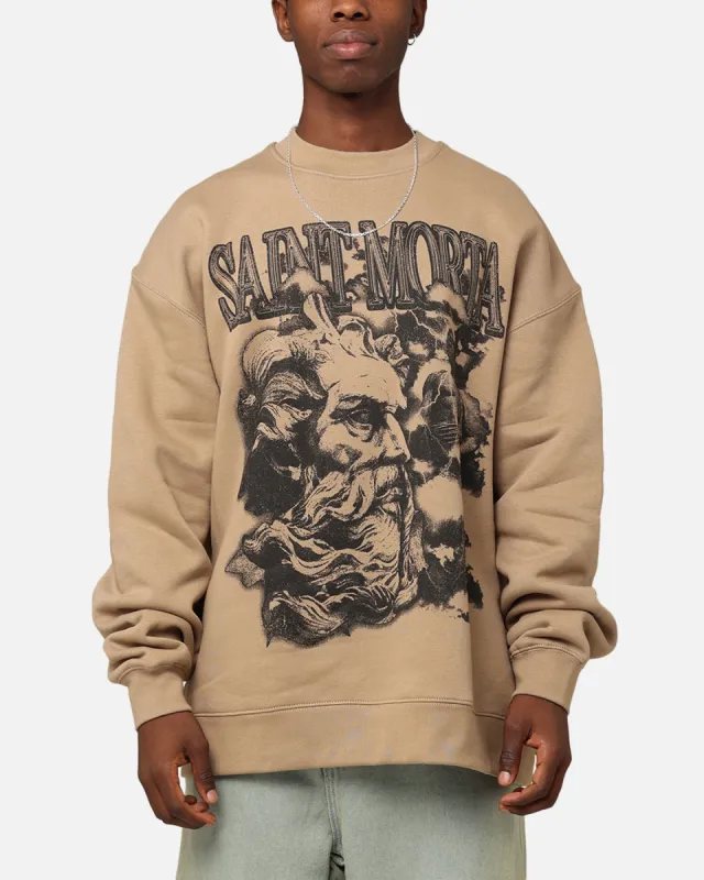 Saint Morta Zeus Heavy Crewneck Sand sold by Culture Kings