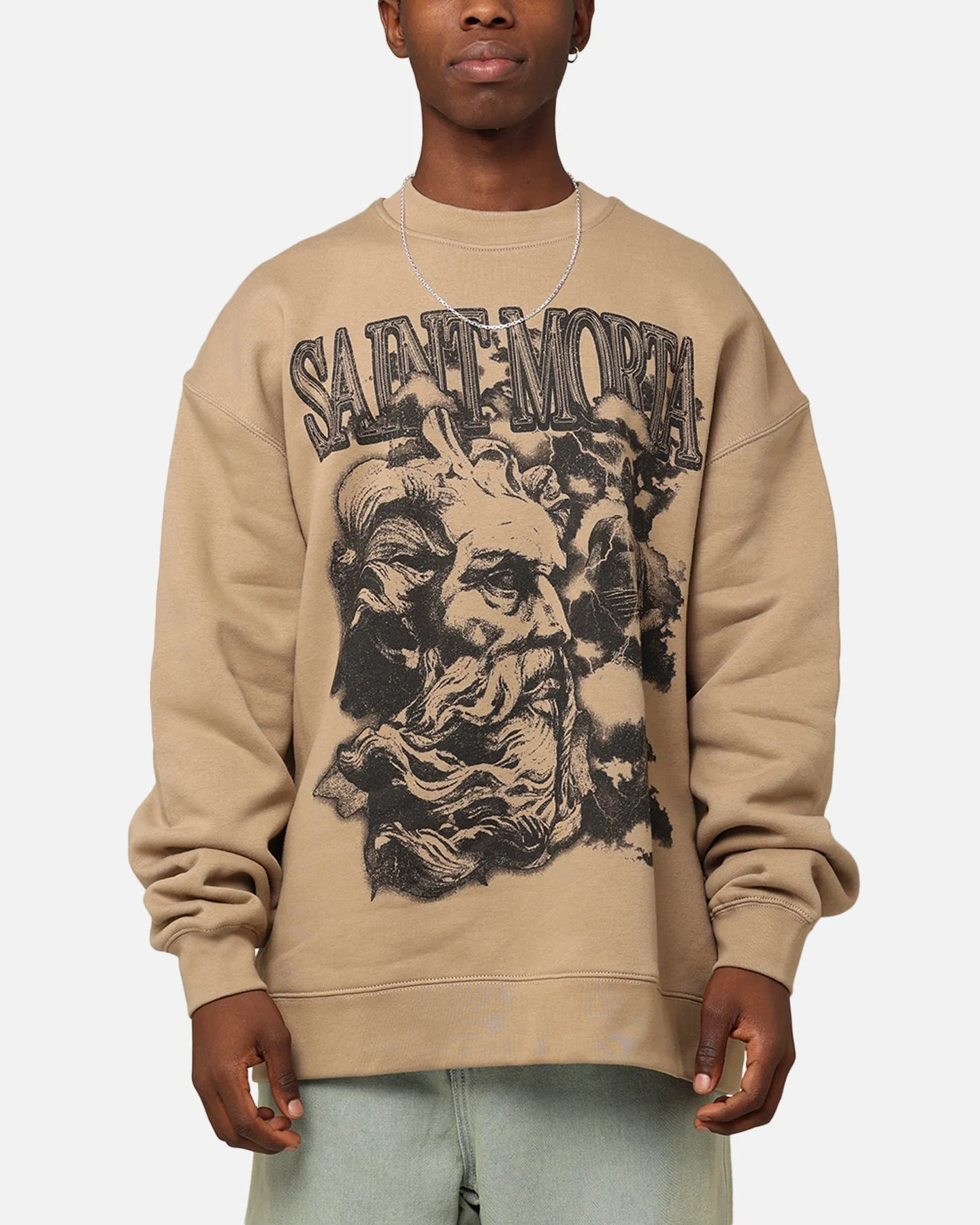 Saint Morta Zeus Heavy Crewneck Sand sold by Culture Kings