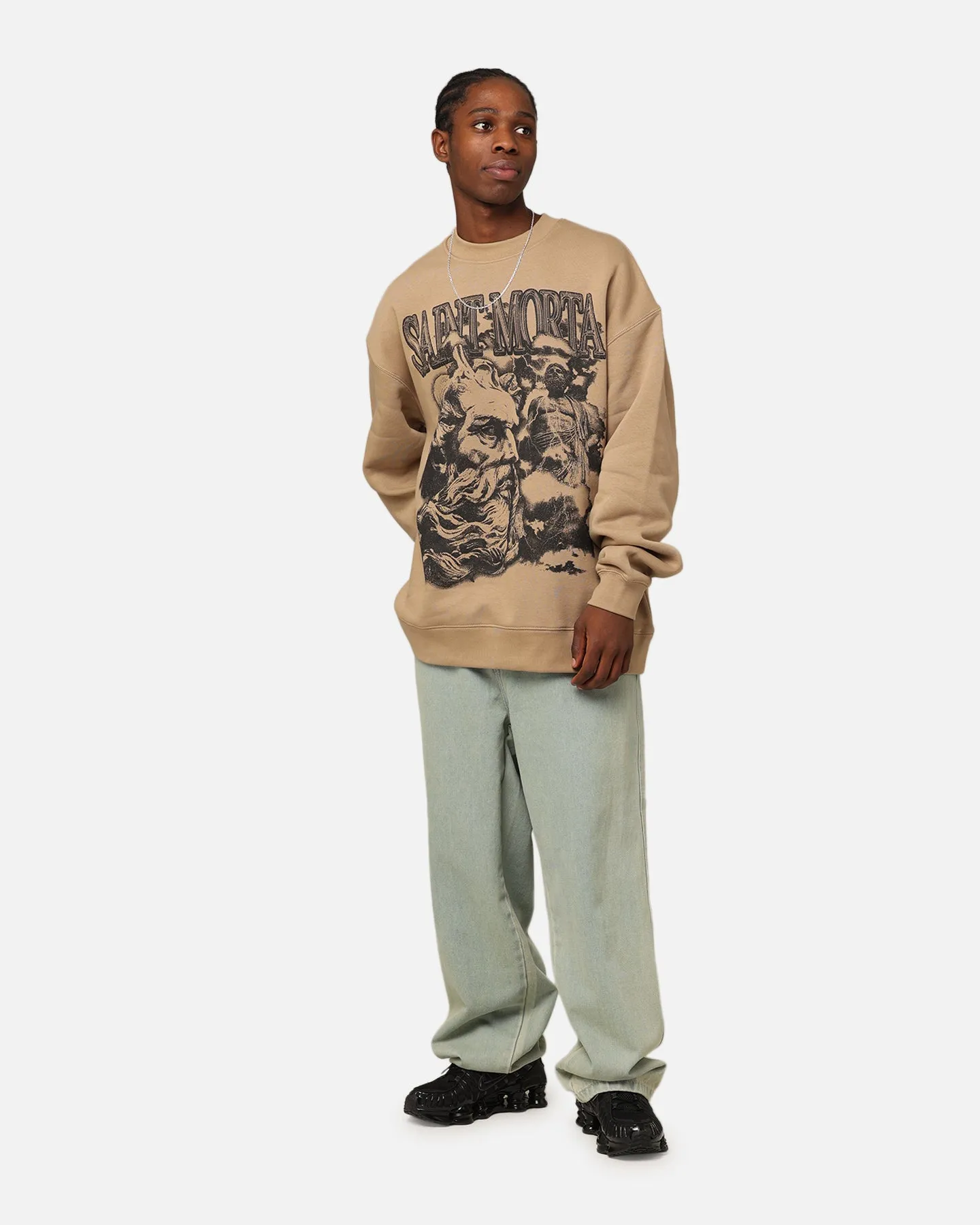 Saint Morta Zeus Heavy Crewneck Sand sold by Culture Kings product image thumbnail 2