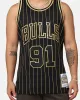 Mitchell & Ness Chicago Bulls Dennis Rodman '97-98 Swingman Jersey Black/Gold sold by Culture Kings