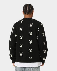 Playboy By CK Bunny Knit Sweater Black sold by Culture Kings