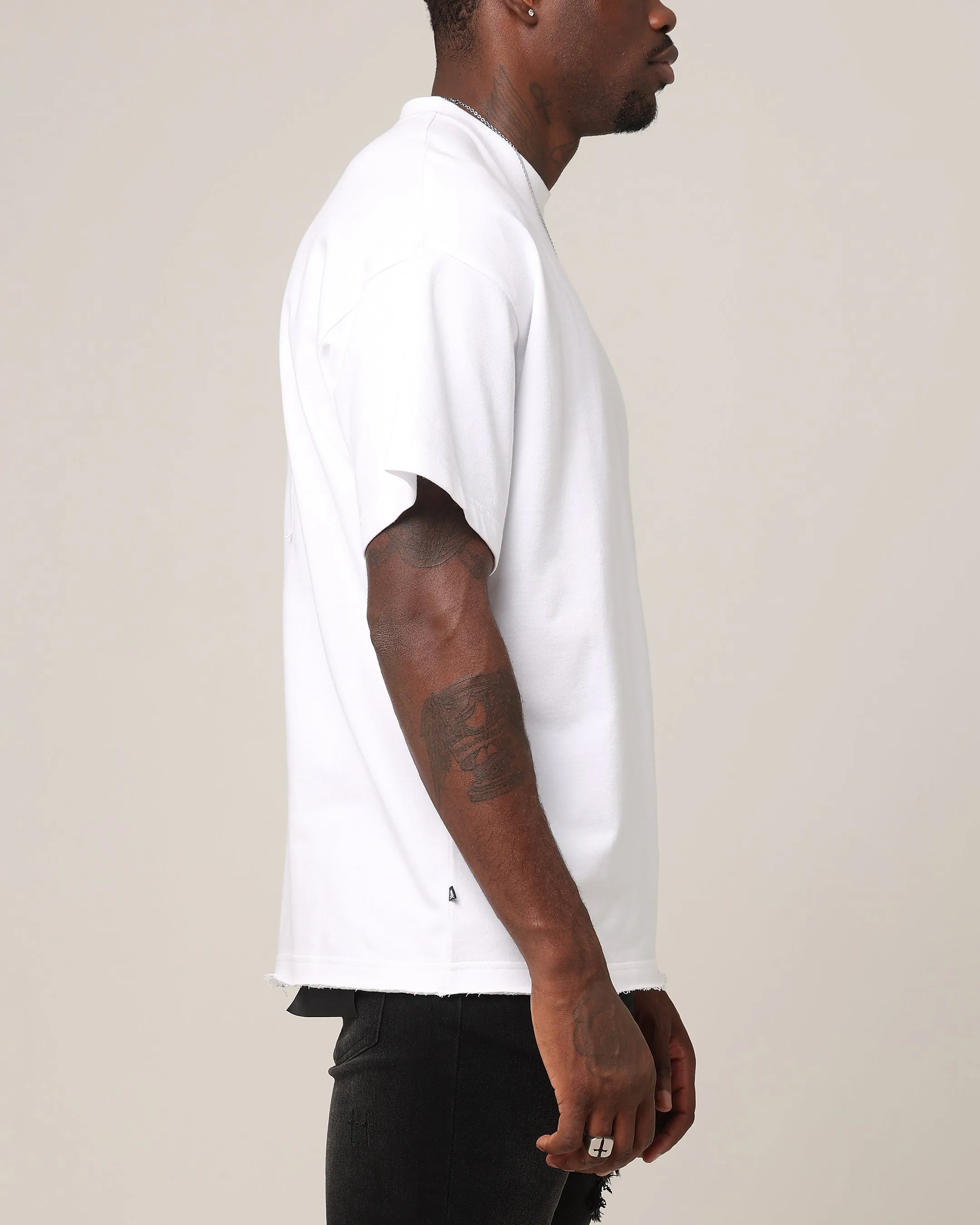 Saint Morta Dark Days Praetor T-Shirt White/White sold by Culture Kings product image thumbnail 5