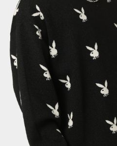 Playboy By CK Bunny Knit Sweater Black sold by Culture Kings