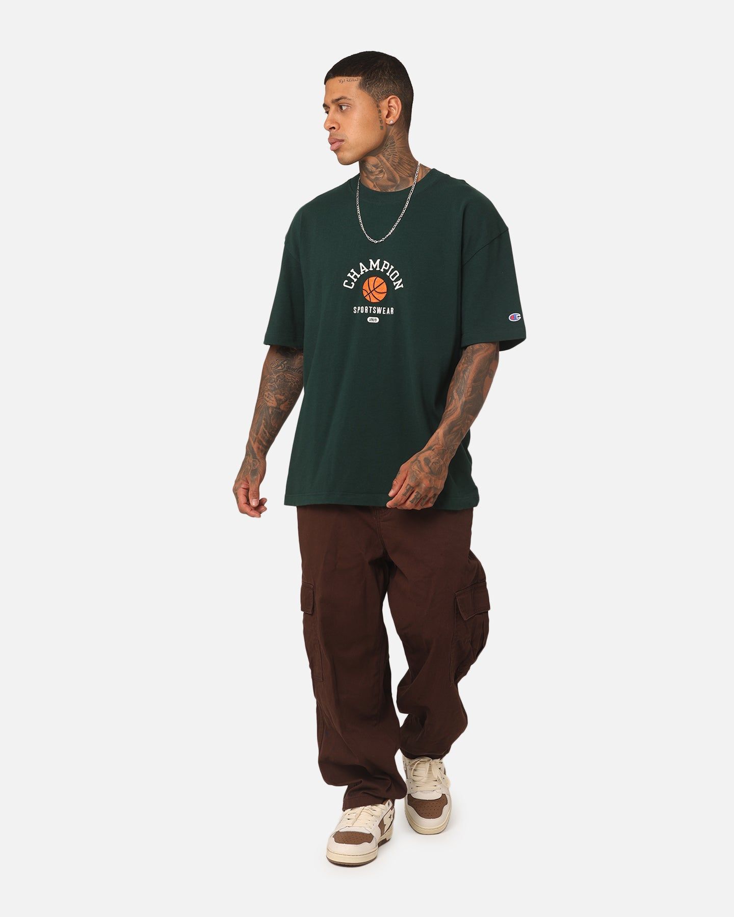 Champion Heritage Collegiate Clubhouse T-Shirt Mid Field sold by Culture Kings product image thumbnail 2