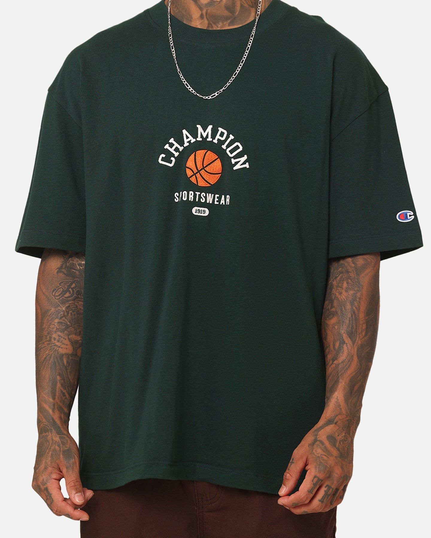 Champion Heritage Collegiate Clubhouse T-Shirt Mid Field sold by Culture Kings product image thumbnail 3