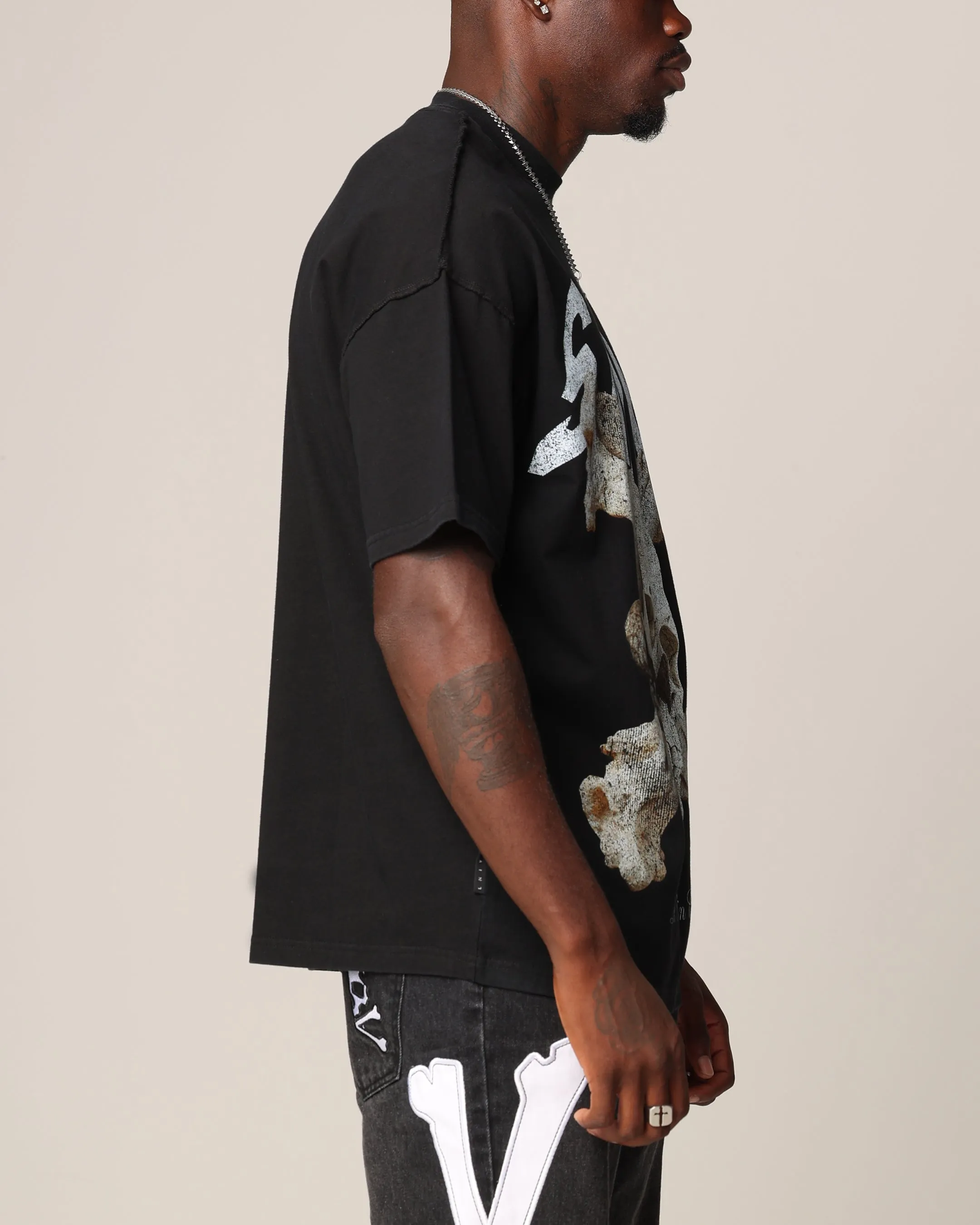 Saint Morta Dead Coffin Club Boxy T-Shirt Black sold by Culture Kings product image thumbnail 4
