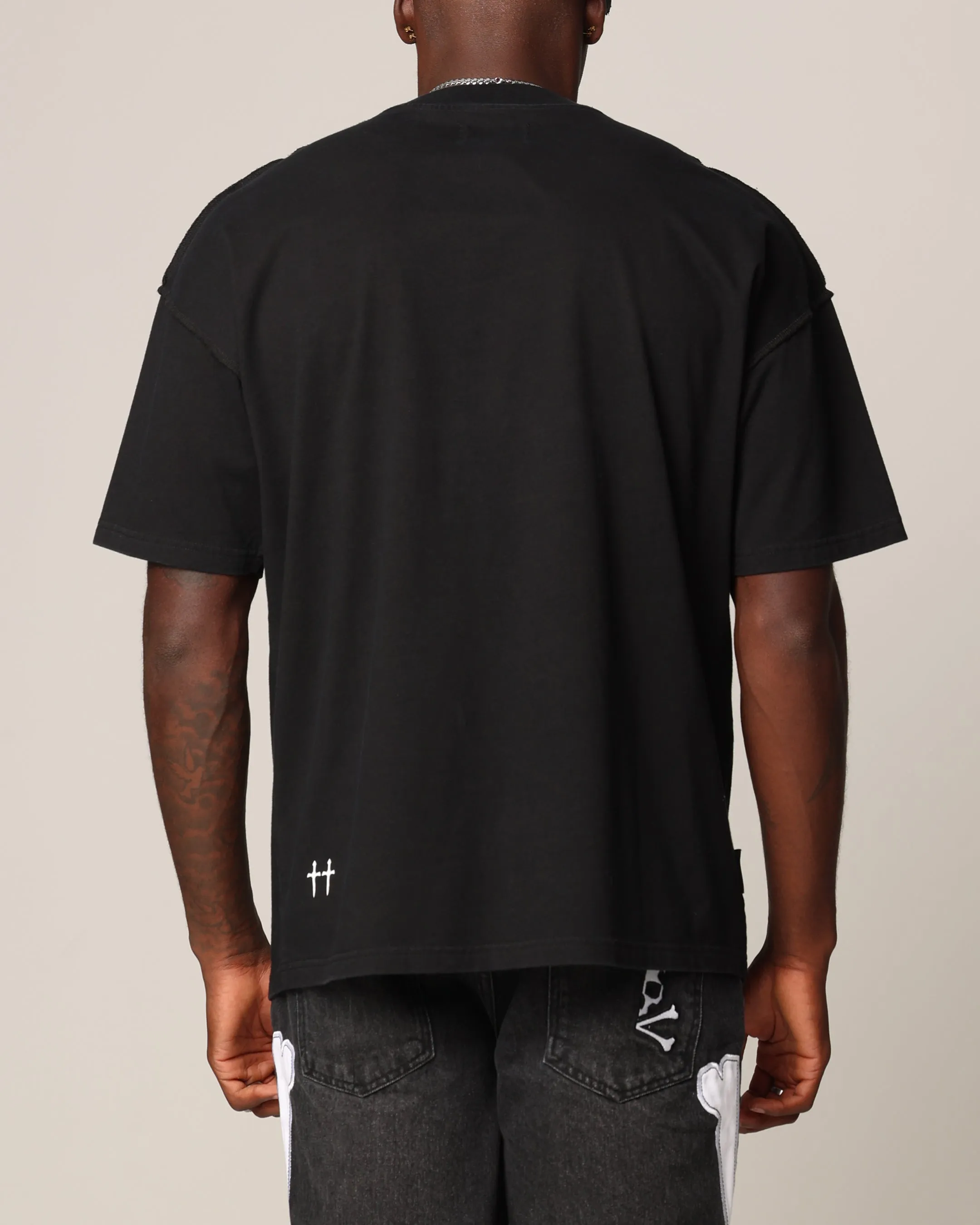 Saint Morta Dead Coffin Club Boxy T-Shirt Black sold by Culture Kings product image thumbnail 3