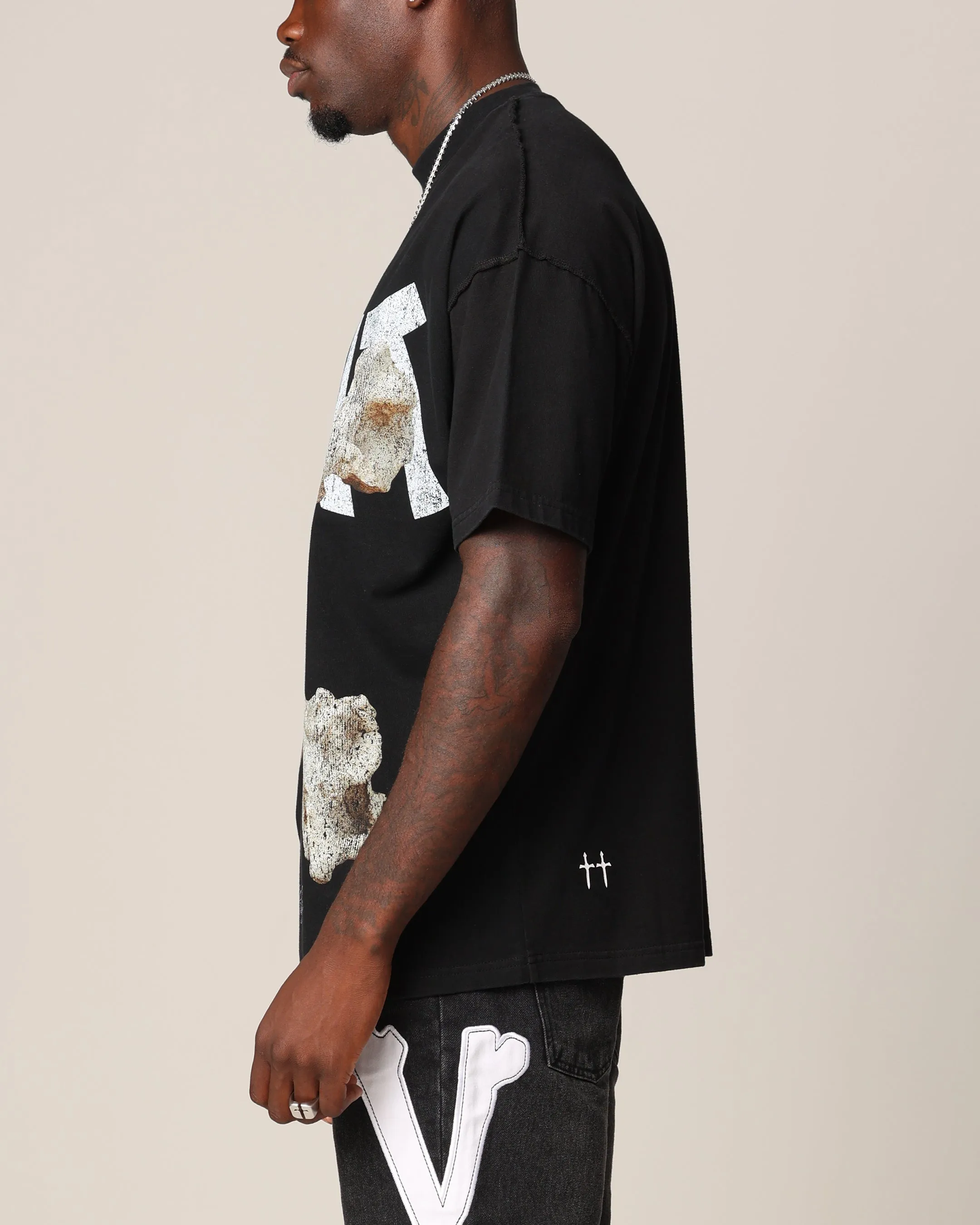 Saint Morta Dead Coffin Club Boxy T-Shirt Black sold by Culture Kings product image thumbnail 5