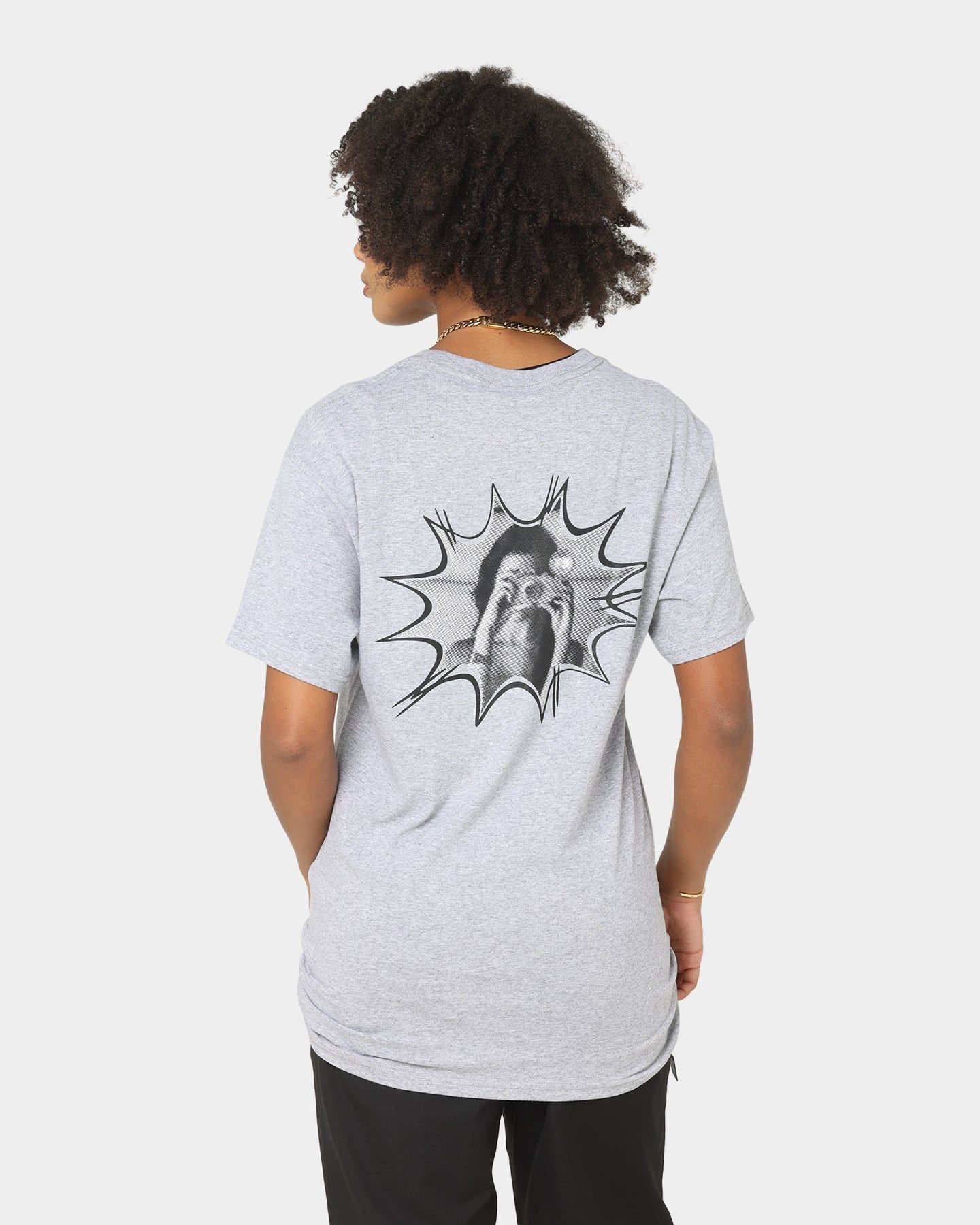 HUF X Playboy Photo Dept T-Shirt Grey Heather sold by Culture Kings