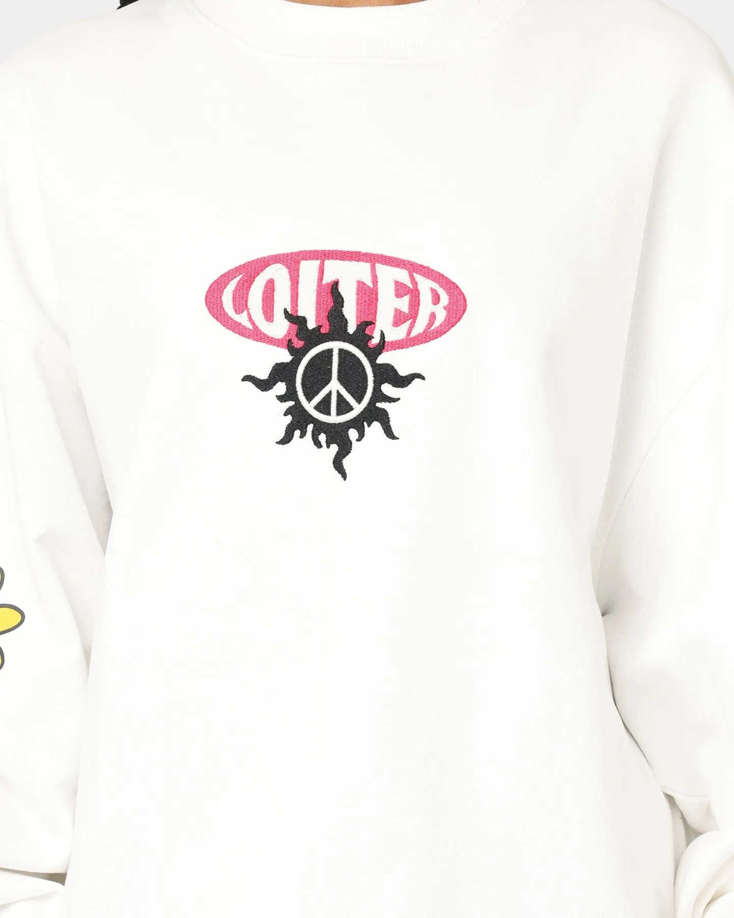 Loiter Day Dream Crewneck Off White sold by Culture Kings product image thumbnail 4
