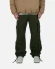 MNML Baggy Double Pocket Cargo Pants Olive sold by Culture Kings