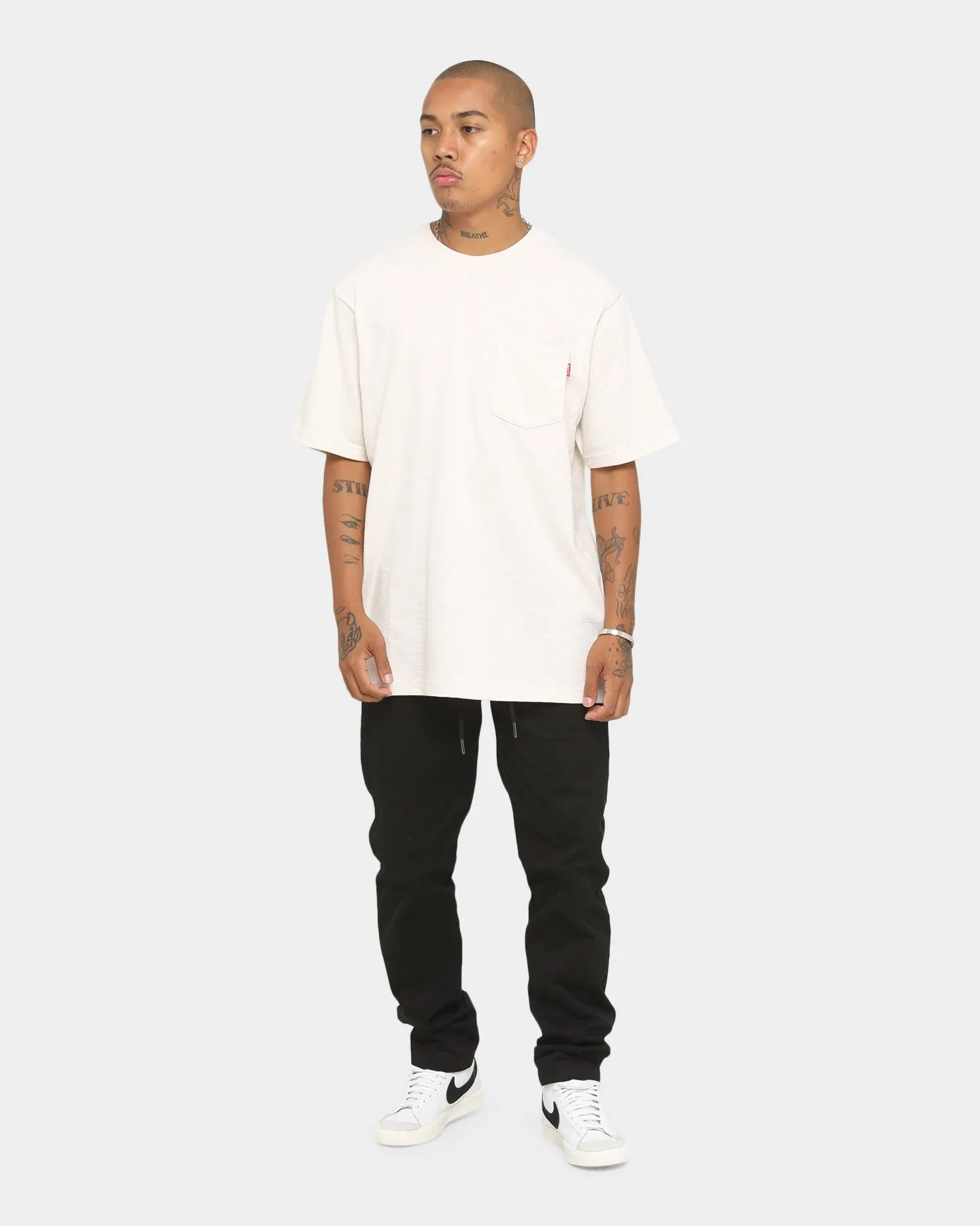 Supreme Short Sleeve Pocket T-Shirt Heather Natural sold by Culture Kings product image thumbnail 2