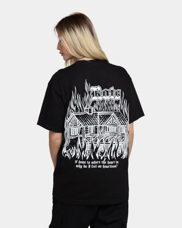 Rats Get Fat Rats Heartless T-Shirt Black sold by Culture Kings