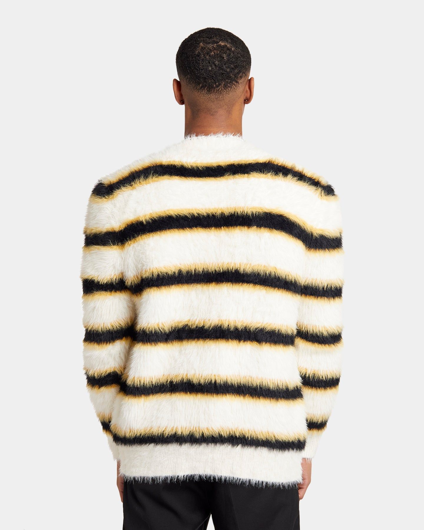 XXIII Tyler Stripe Cardigan White/Black/Yellow sold by Culture Kings product image thumbnail 4